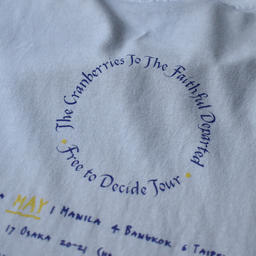 90's The Cranberries “To the Faithful Departed” Free to Decide Tour Tシャツ 240702H