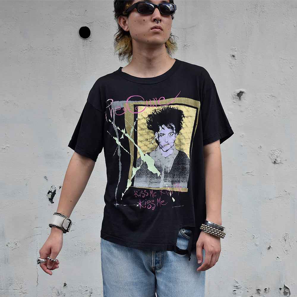 80's　The Cure/ザ・キュアー　"Kiss Me Kiss Me Kiss Me" Tee　230903HYY
