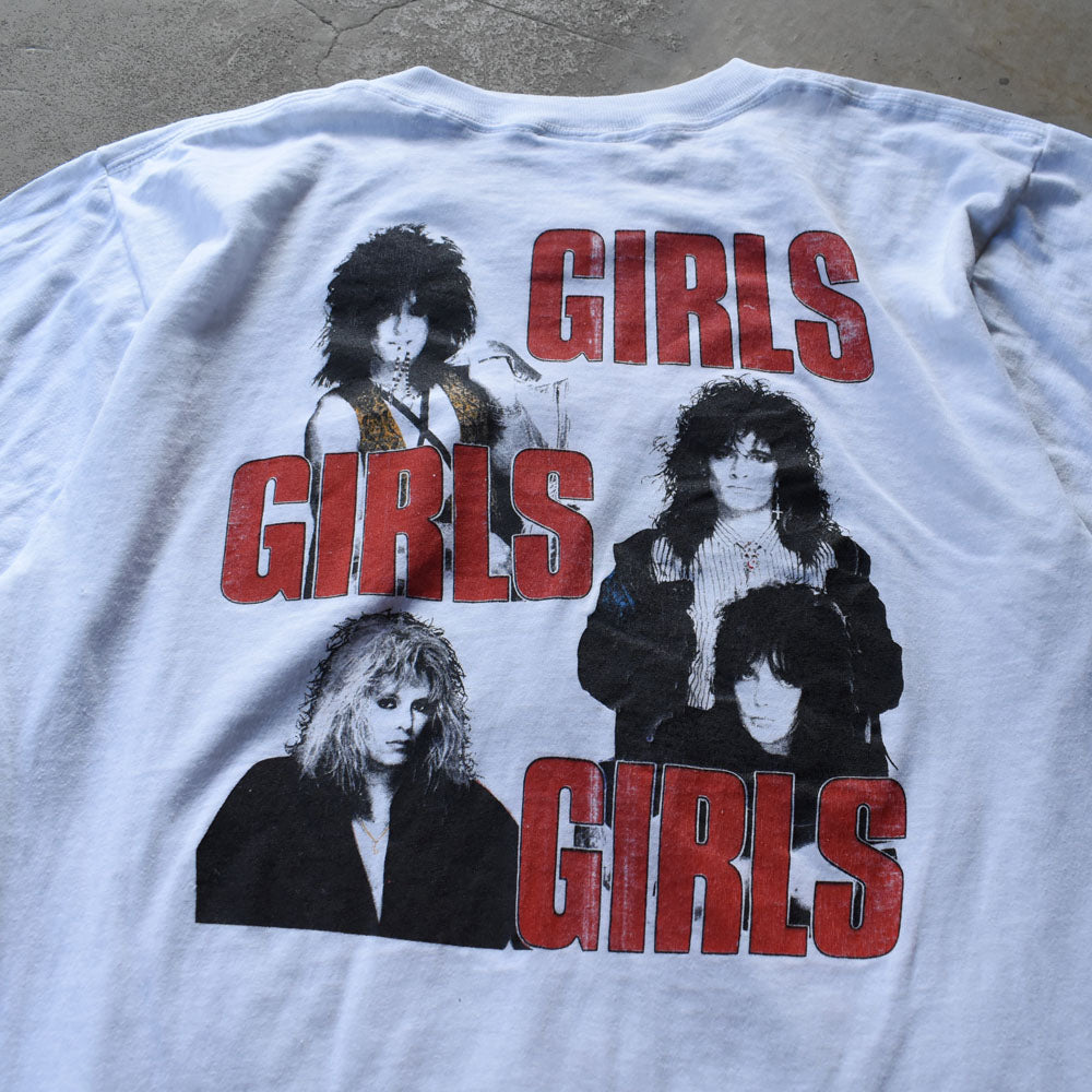80’s Mötley Crüe “Girls, Girls, Girls Tour 1987” ツアーTシャツ 250926H
