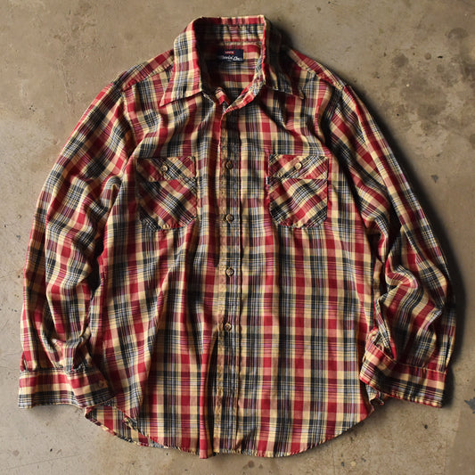 80’s Levi's Movin On チェックシャツ 240610H