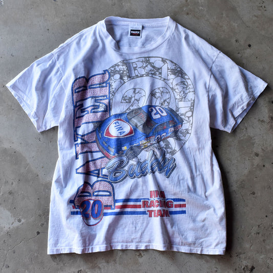 90's “FINA RACING TEAM” 両面プリント レーシング Tシャツ 240802