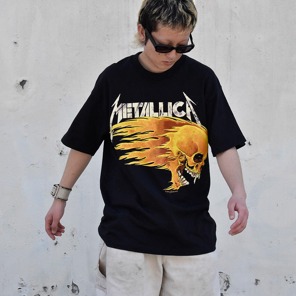 90's Metallica×PUSHEAD “SUMMER SH*T'94” Tour Tシャツ 240411H 