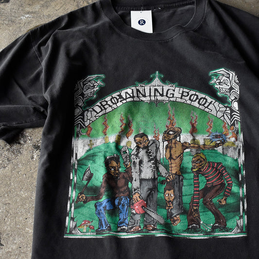 Y2K Drowning Pool “Texas Metal Massacre” Tシャツ 250415H