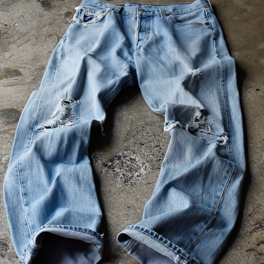 90's ダメージ！ Levi's 501 デニムパンツ 240624H