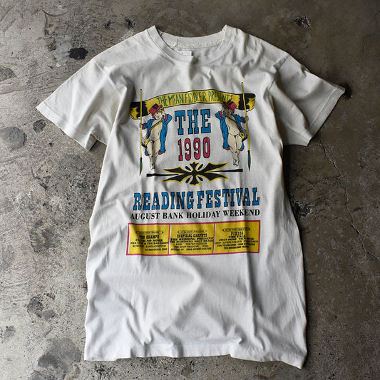 90's Reading Festivals "Reading Festivals 1990" フェス イベント Tシャツ 230907H