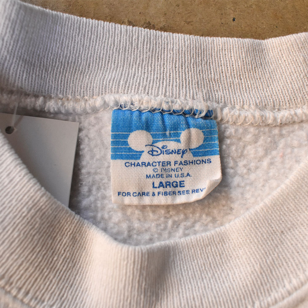 90’s Disney “Disneyland The Original/Mickey” ラグラン キャラクター スウェット 251024H