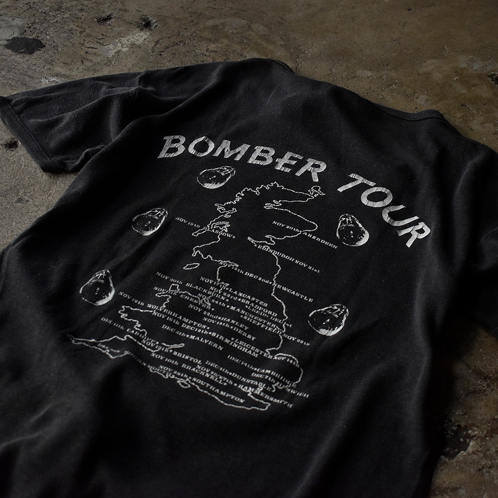 70's　motörhead/モーターヘッド　"BOMBER" Tour Tee　Euro製　"Noirshirt掲載"　230726HYY