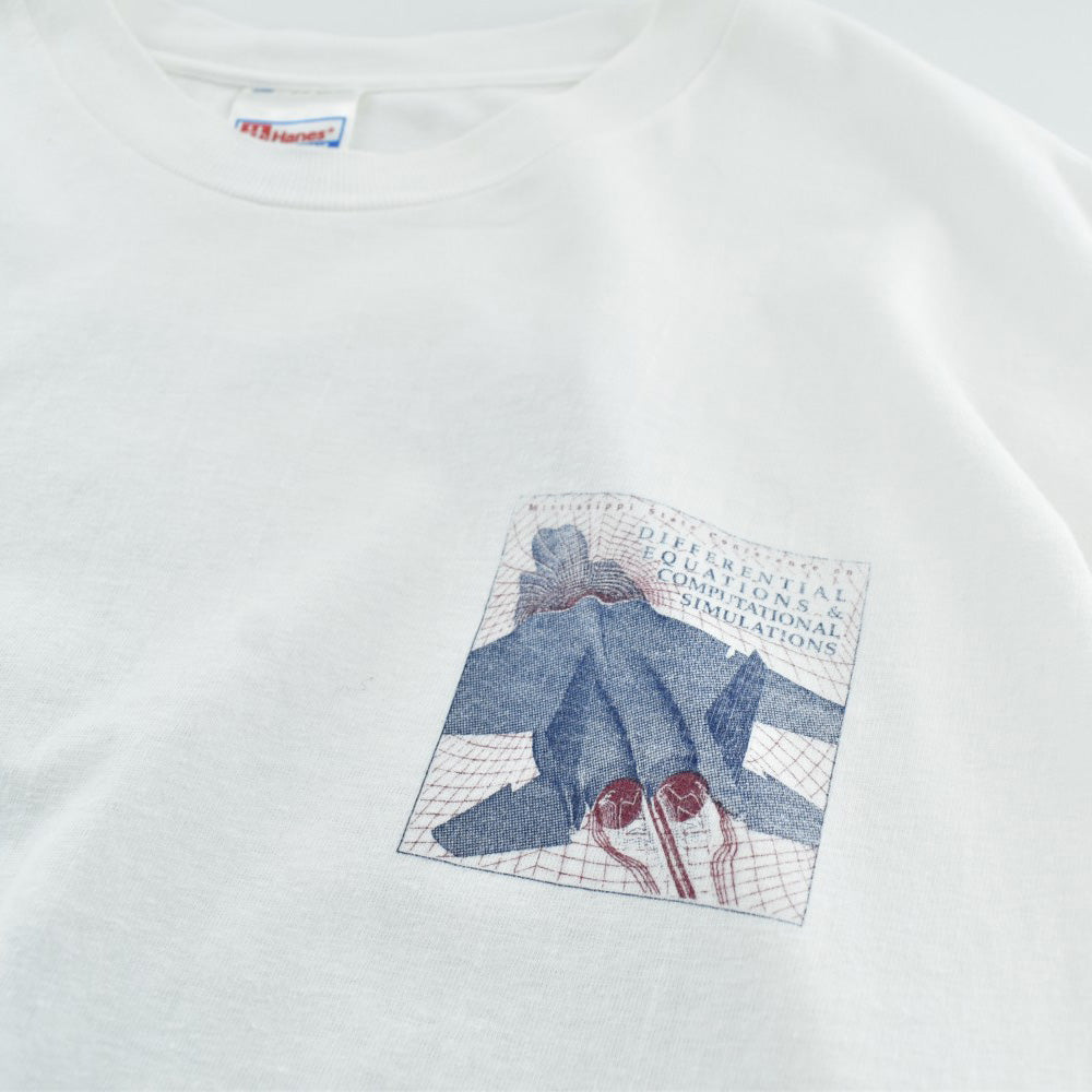 90's Albert Einstein アインシュタイン 数学学会 フォトTシャツ 260922H