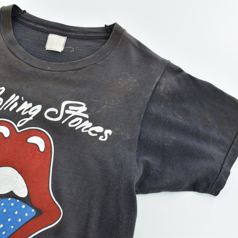 80's The Rolling Stones "North American Tour 1981" 星条旗ベロ ロックT 260710H