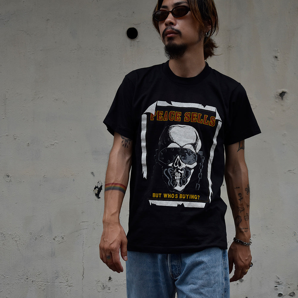 80's　デッドストック！　MEGADETH/メガデス　"Peace Sells... but Who's Buying?" Tee　230804H
