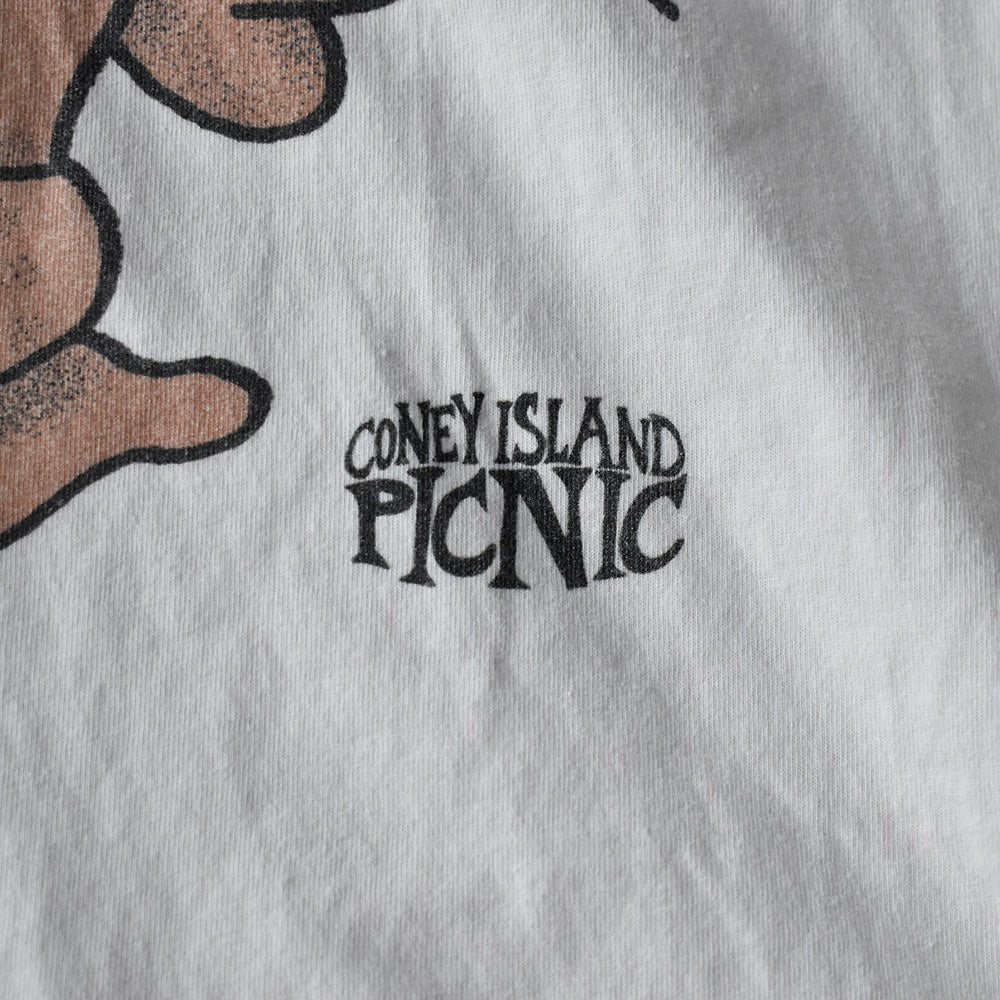 Y2K Coney Island Picnic “flower×butt” Tシャツ 250725H
