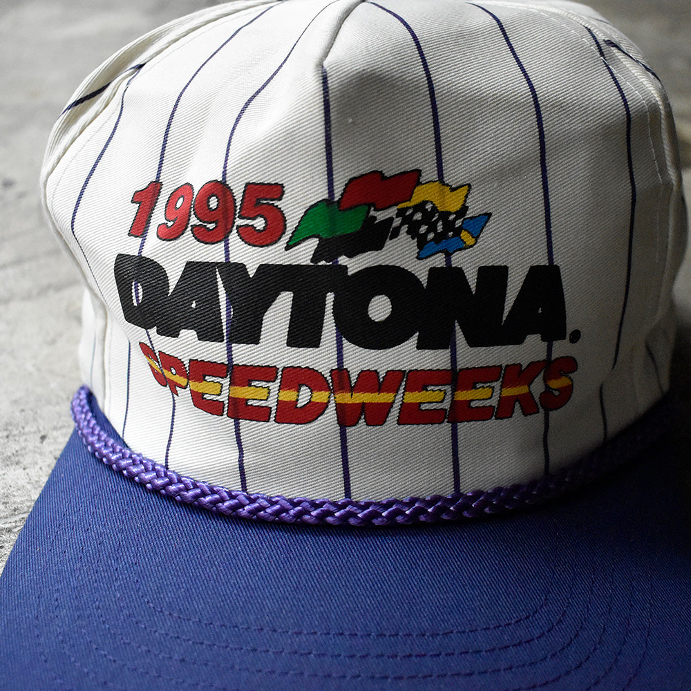 90's “DAYTONA SPEEDWEEKS” レーシングキャップ 240823H