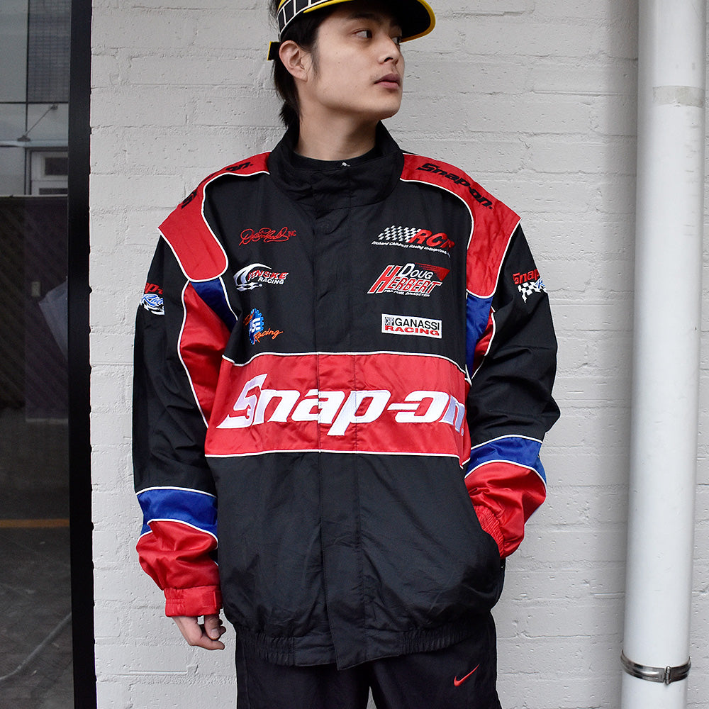 Y2K デッドストック！ “Snap-on” レーシングジャケット 240223H