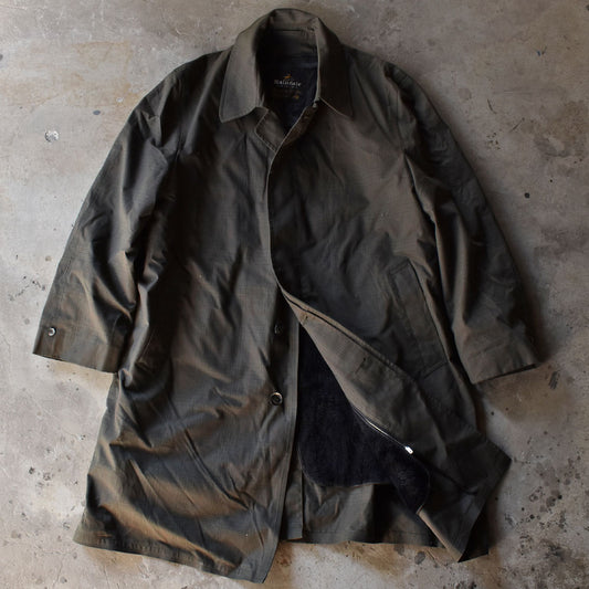 60’s Rain fair グレンチェック柄 ステンカラーコート USA製 231206H