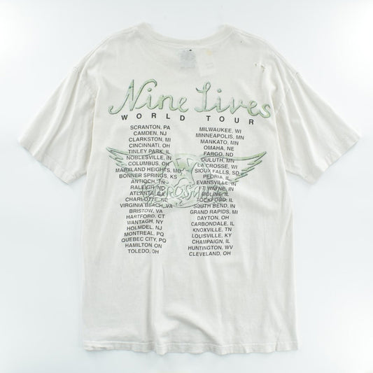 90's Aerosmith "Nine Lives" World Tour ロックTシャツ 260313H
