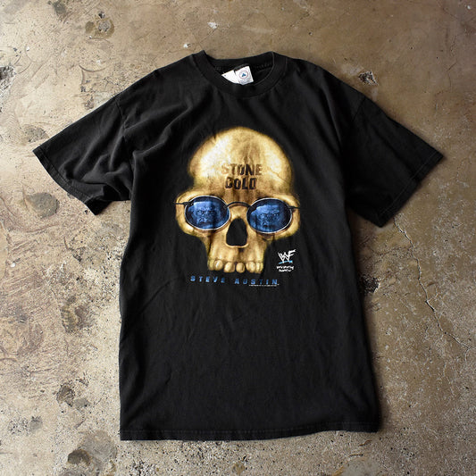 90's WWF “STONE COLD Steve Austin” プロレス Tシャツ 250821H