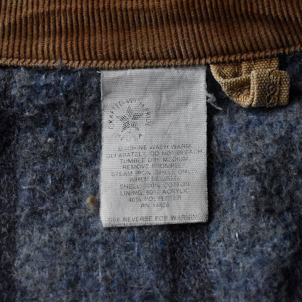 80's Carhartt “100years” ダック チョアコート ブランケットライナー USA製 241120H