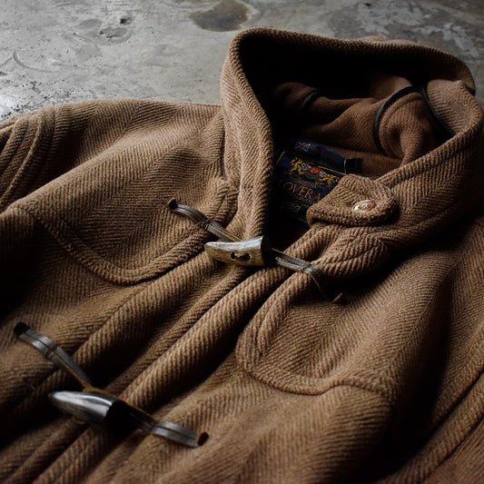 90's GLOVERALL ヘリンボーン ダッフルコート イングランド製 250123