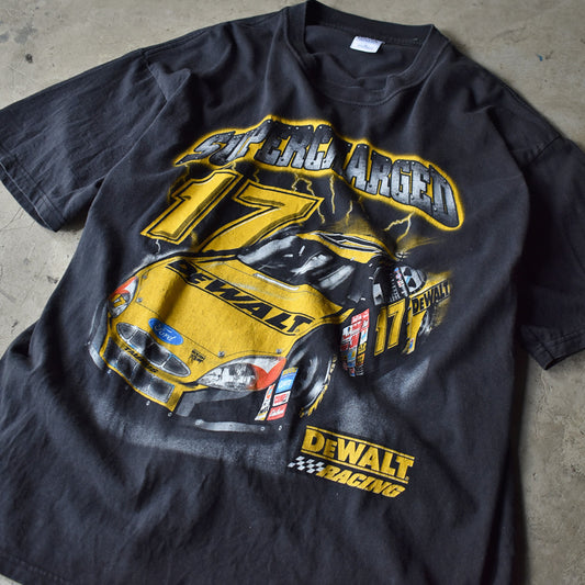 Y2K　NASCAR “Matt Kenseth/マット・ケンゼス #17” ブラック！ レーシング Tシャツ 　230507
