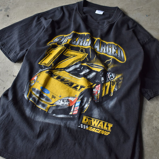 Y2K NASCAR “Matt Kenseth/マット・ケンゼス #17” ブラック! レーシング Tシャツ 230507