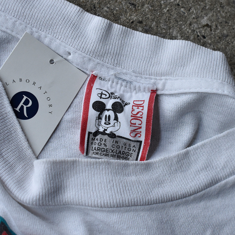 90's Disney “WALT DISNEY WORLD” 海外アニメ キャラ Tシャツ USA製 250801H