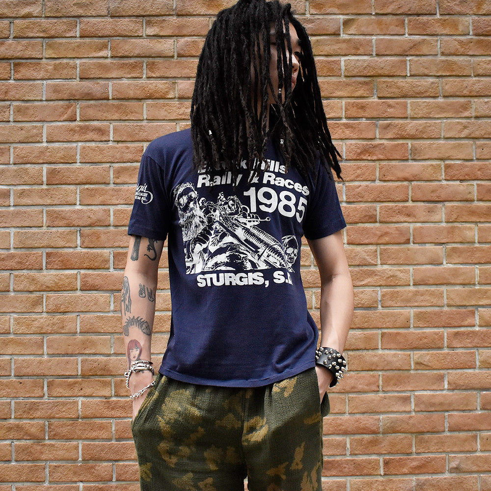 80's “STURGIS” Motorcycle Bike Tシャツ USA製 240831H