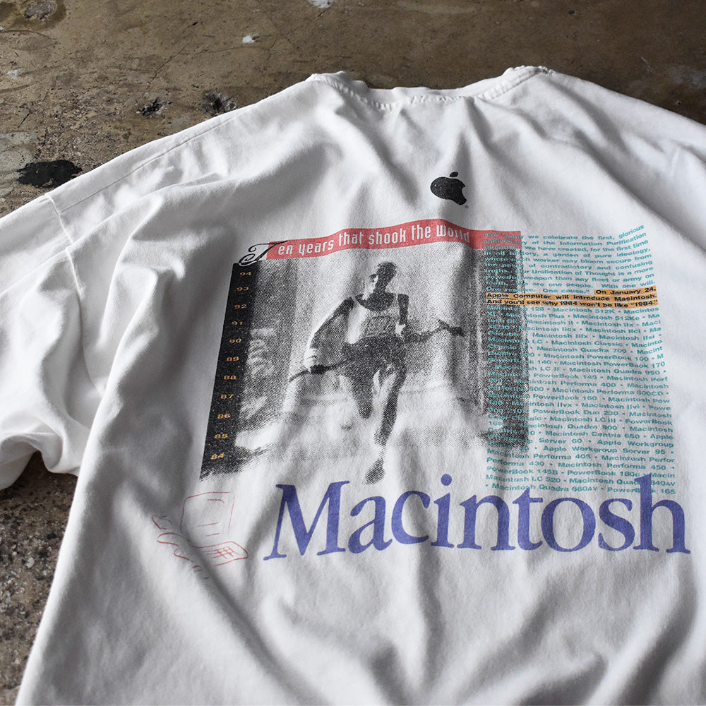 アップル Macintosh 企業Tシャツ 1990年 USA製 ヴィンテージ