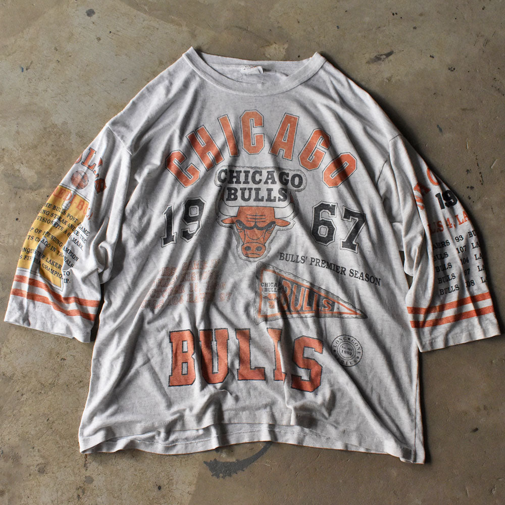 90’s NBA Chicago Bulls ハーフスリーブ Tシャツ USA製 240516