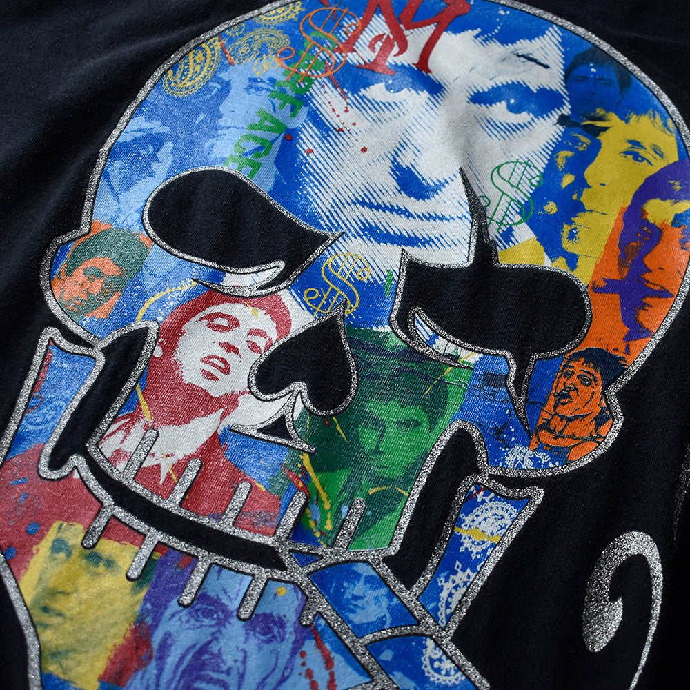 Y2K “SCARFACE“ Skullプリント！ Tシャツ USA製 250630H
