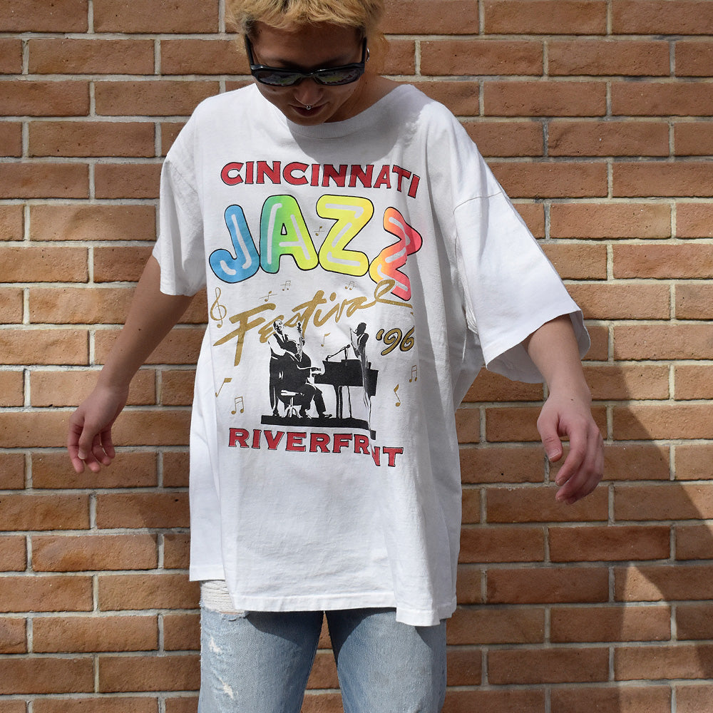 90's “Cincinnati Jazz Festival '96” Tシャツ 240126H