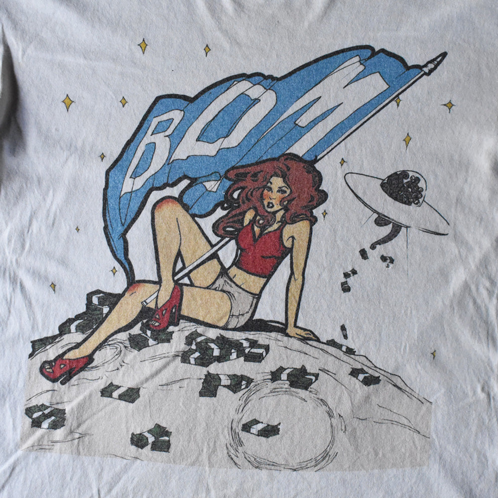 90's “Alien & Woman”リンガーTシャツ 240326