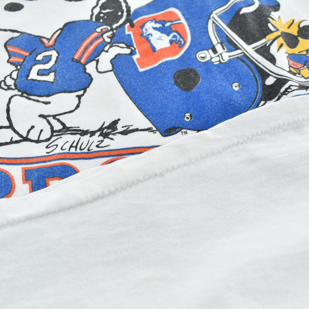 80's PEANUTS "DENVER BRONCOS" スヌーピーTシャツ 260501H