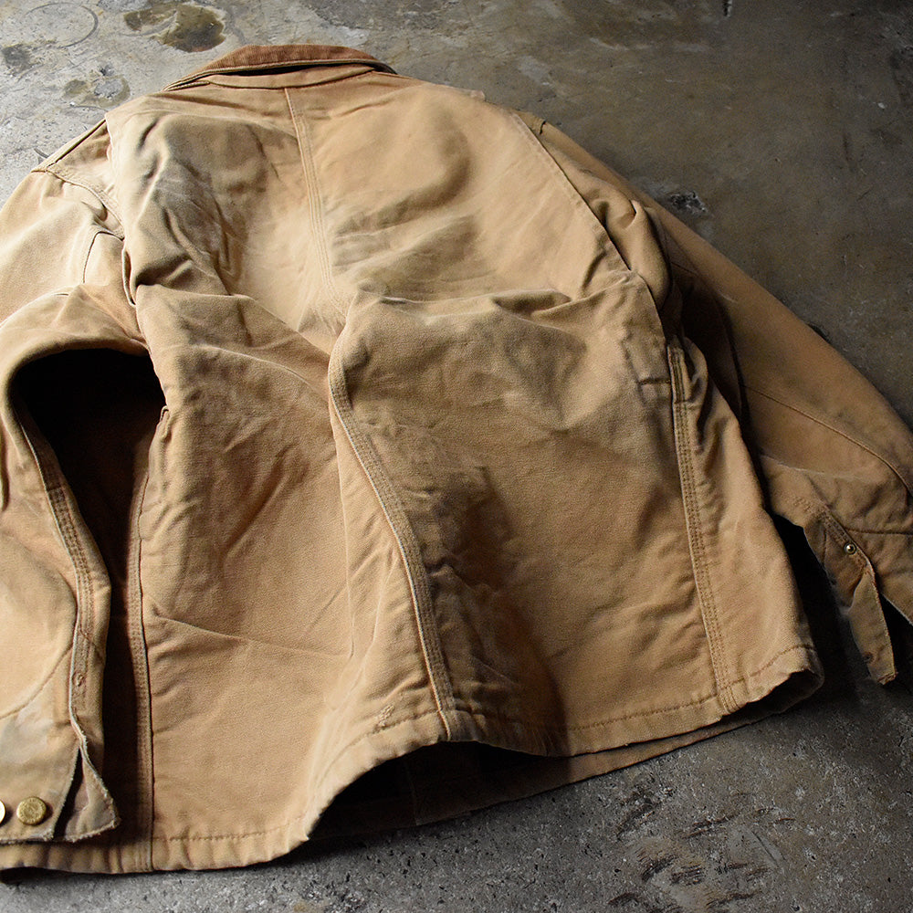 80's Carhartt “100years” ダック チョアコート ブランケットライナー USA製 241120H