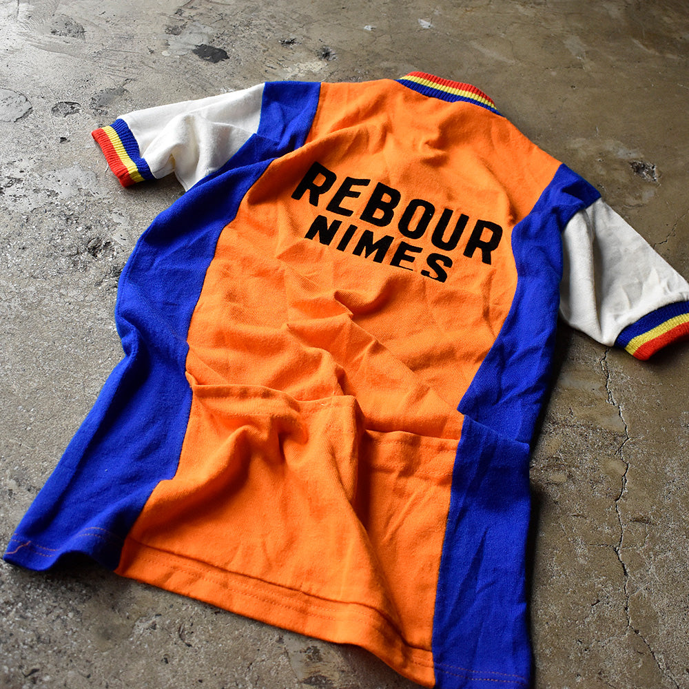 70's REBOUR NIMES サイクリングシャツ France製 240722H