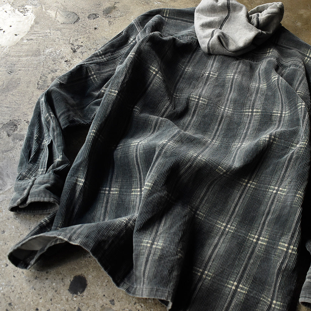 Y2K SCOTCH & SODA コーデュロイ フード付きシャツ 250125H