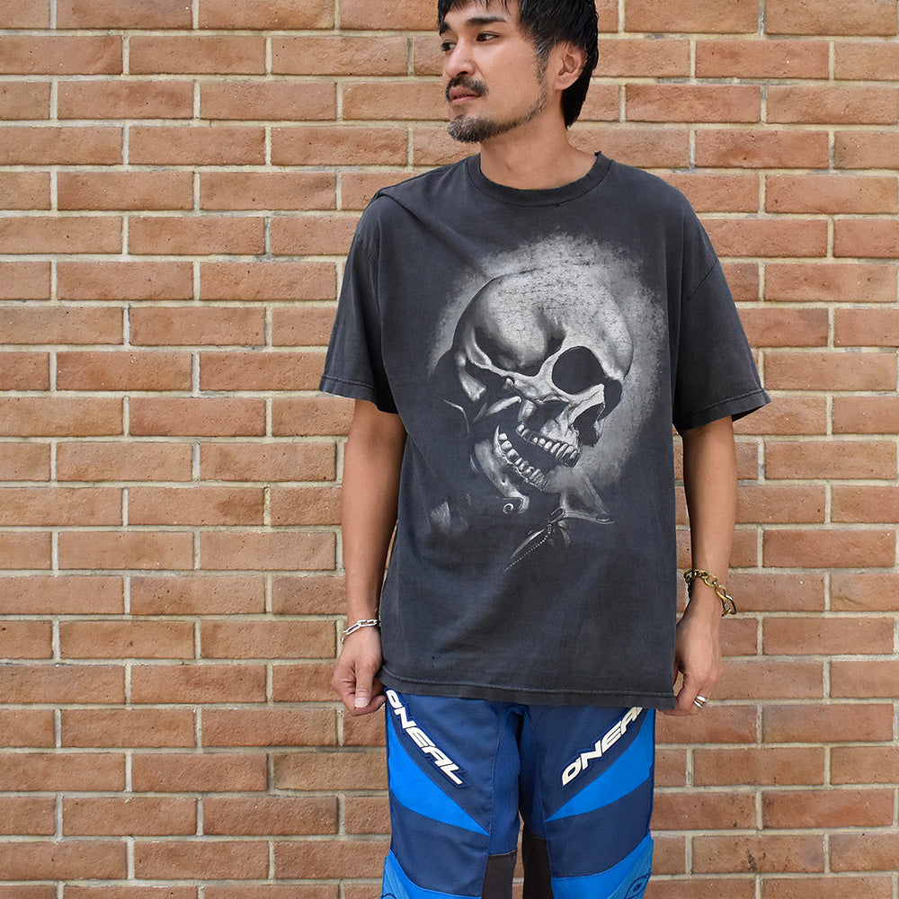 Y2K Marvel Comics “Ghost Rider” アメコミ Tシャツ 250817H