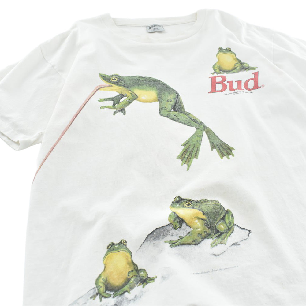 90's Budweiser "Frogs" カエル プロモTシャツ USA製 260731H