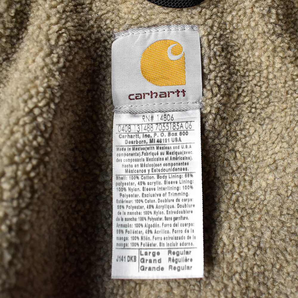 Y2K Carhartt フード付き デトロイトジャケット ボアライナー 240215H