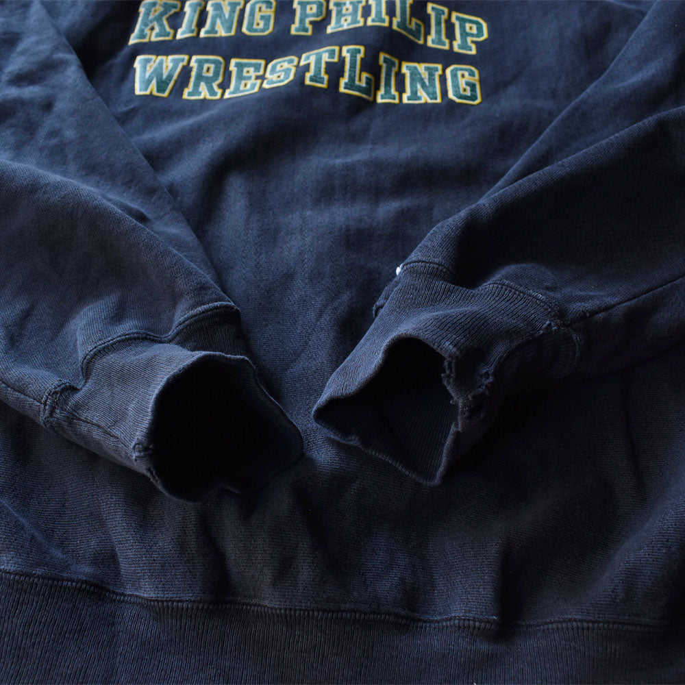 Y2K Champion “KING PHILIP WRESTLING” RWスウェット 231007