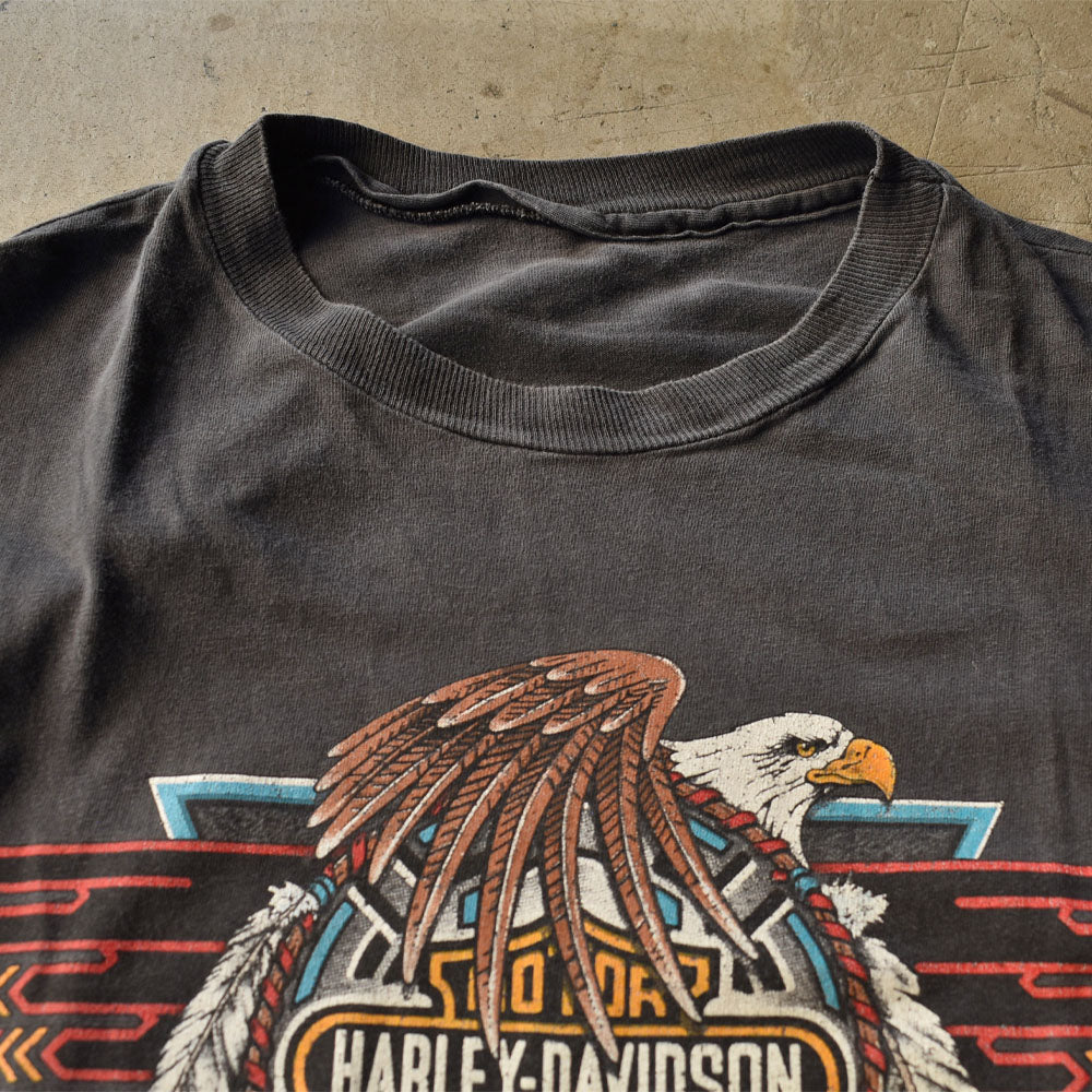 90’s Harley-Davidson イーグル 両面プリント Tシャツ 230919