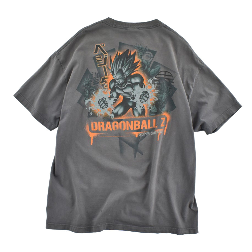 Y2K Dragonball Z "Super Saiyans" ベジータ ギークTシャツ 260630H