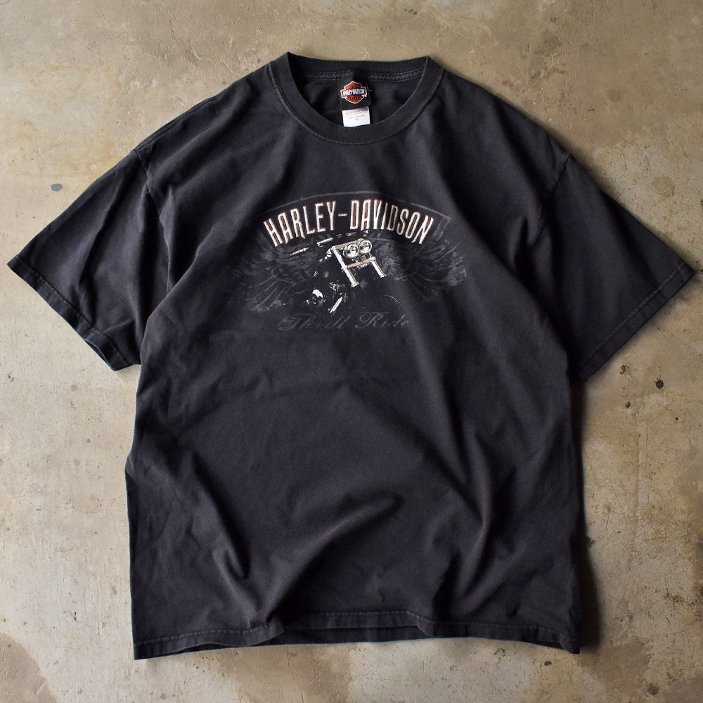 Y2K Harley-Davidson “MONTANA” 両面プリント Tシャツ USA製 240526