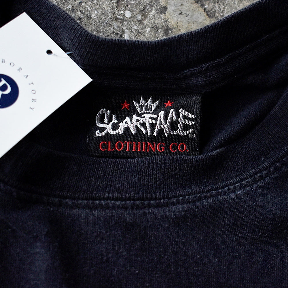 Y2K “SCARFACE“ Skullプリント！ Tシャツ USA製 250630H
