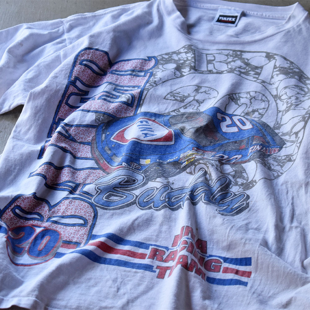 90's “FINA RACING TEAM” 両面プリント レーシング Tシャツ 240802