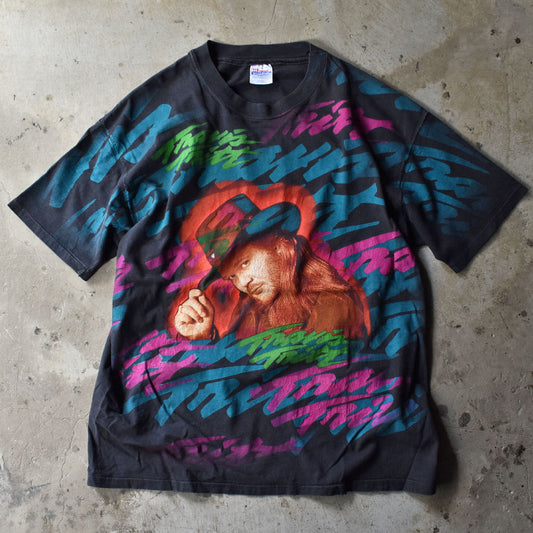 90's Travis Tritt “Brush Stroke” AOP! ロック Tシャツ USA製 230812H