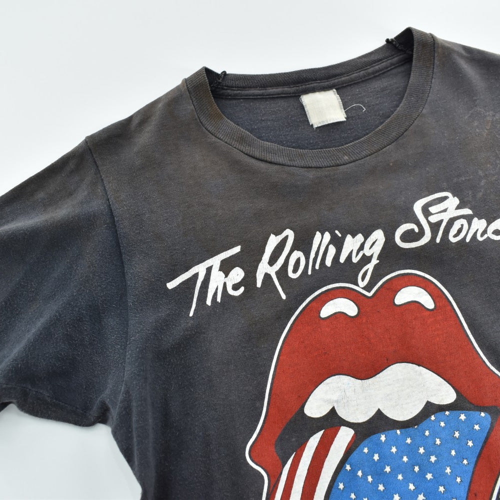 80's The Rolling Stones "North American Tour 1981" 星条旗ベロ ロックT 260710H