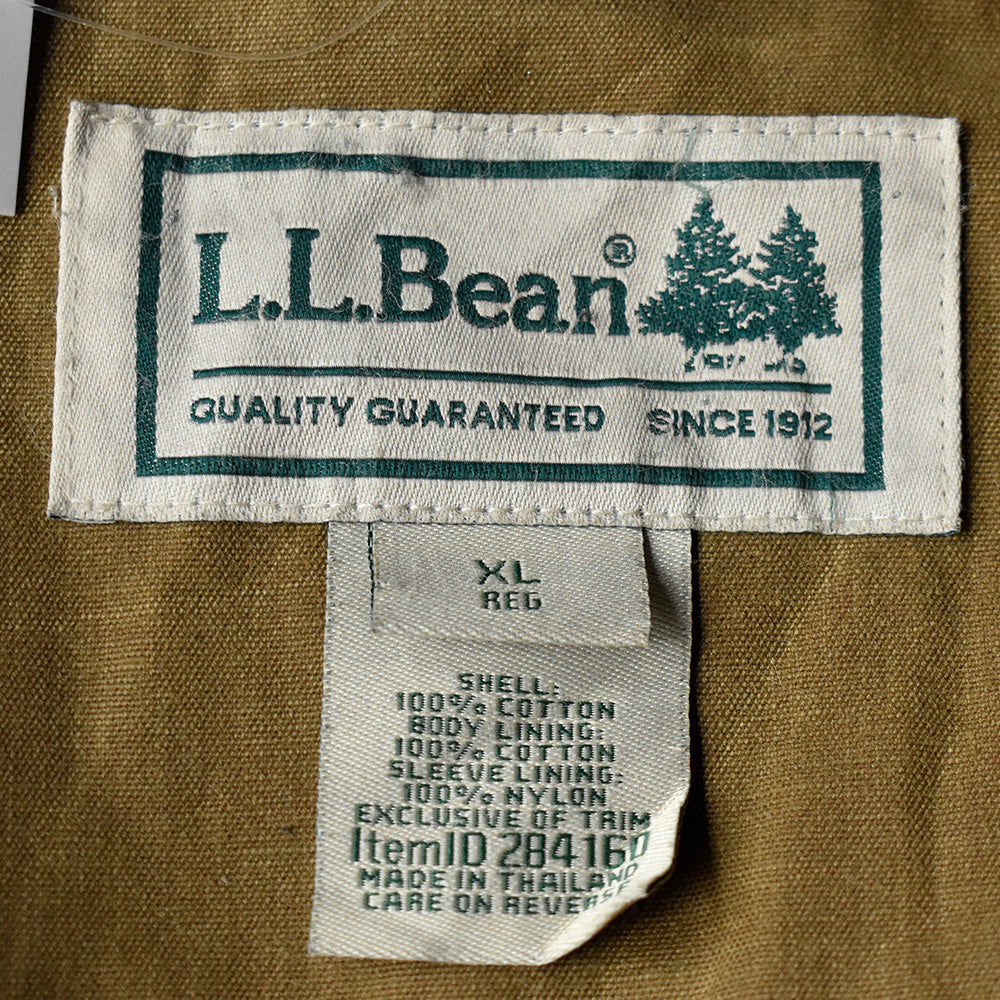 L.L.Bean×British Millerain オイルドコットン ハンティングジャケット 240122H