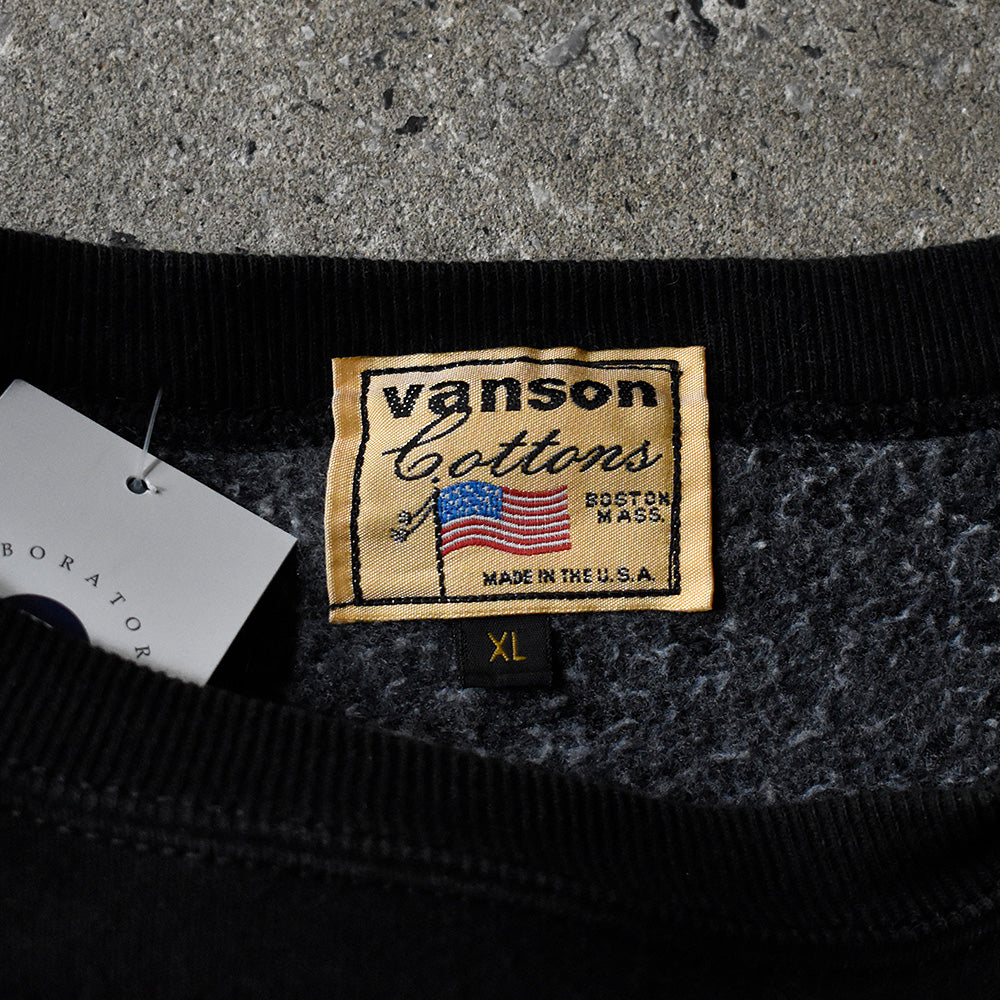 Y2K “VANSON“ heavy oz クルーネックスウェット USA製 250318H