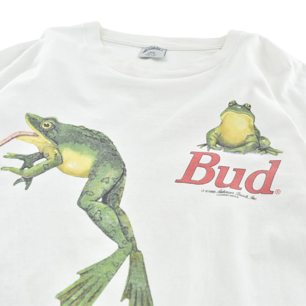 90's Budweiser "Frogs" カエル プロモTシャツ USA製 260731H