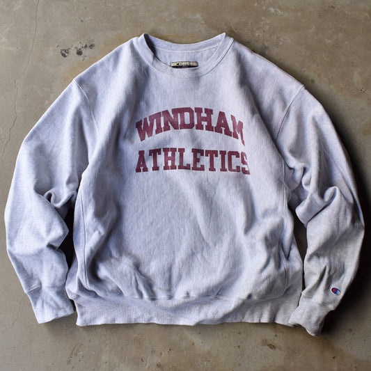 Y2K Champion “WINDHAM ATHLETICS” RWスウェット 240725